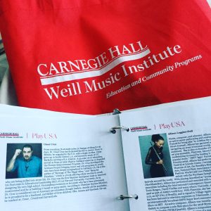 Carnegie Hall’s PlayUSA features Allison Loggins-Hull on faculty. 